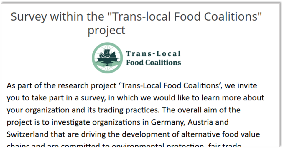 Survey teaser